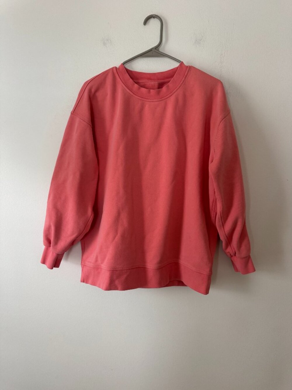 Lululemon Crew Sweatshirt Coral